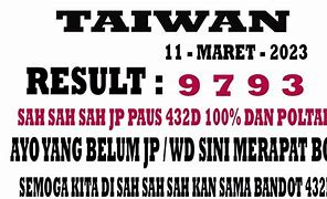 Togel Taiwan 2024 Hari Ini Live